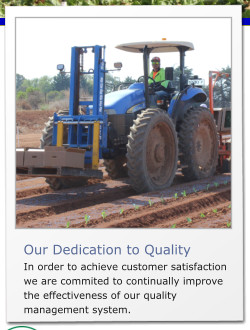 Our Dedication to Quality In order to achieve customer satisfaction we are commited to continually improve the effectiveness of our quality management system.